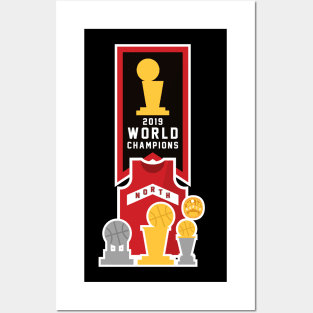 Raptors championship accolades Posters and Art